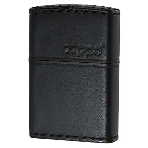 ZIPPO（ジッポー） 革巻きシリーズ コードバン ブラック 本馬革巻き 本