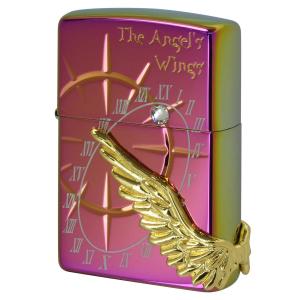 Zippo ジッポライター 限定2,000個 The Angels Wings 20th anniversary エンジェル ウイング 20周年記念 チタンレインボー PAW-20th TR｜zippo-flamingo