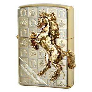 ソダシ Zippo ジッポライター ZIPPOライター「ソダシ」 (ジッポー 白馬 白毛馬 競馬 競走馬 シルバー