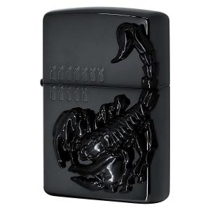 Zippo ジッポライター Venom Scorpion ヴェノム スコーピオン ブラック BK｜zippo-flamingo