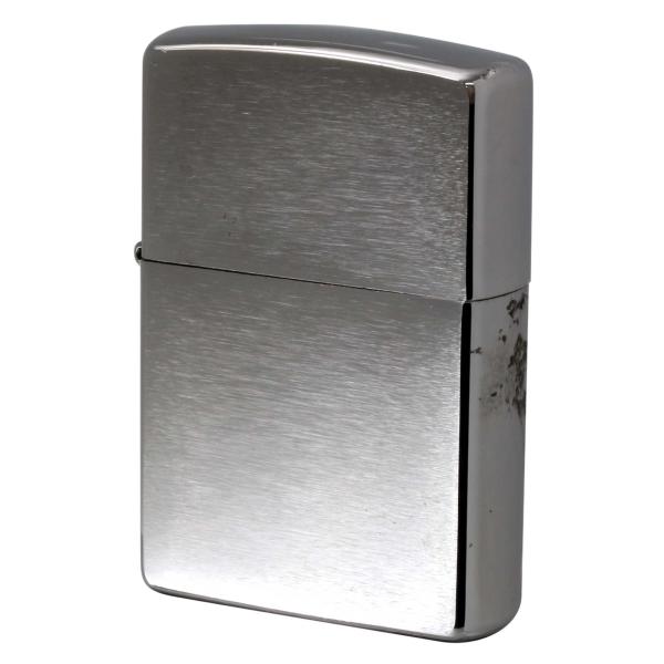 絶版/ヴィンテージ Zippo ジッポー 中古 2021年製造ブラッシュドクローム No.200 [...