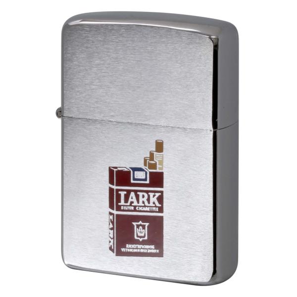 絶版/ヴィンテージ Zippo ジッポー 中古 1981年製造LARK 赤 タバコパッケージデザイン...