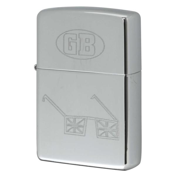 絶版/ヴィンテージ Zippo ジッポー 中古 2000年製造Paul Smith GBメガネ #2...