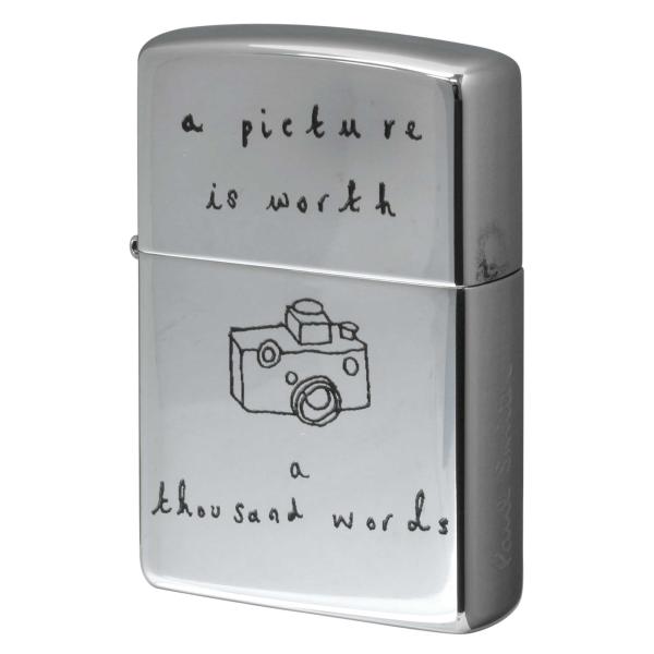 絶版/ヴィンテージ Zippo ジッポー 中古 2009年製造Paul Smith CAMERA カ...