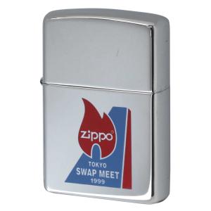 絶版/ヴィンテージ Zippo ジッポー 中古 1999年製造1999年 TOKYO SWAP MEET 東京スワップミート [S]ほぼ新品同様｜zippo-flamingo
