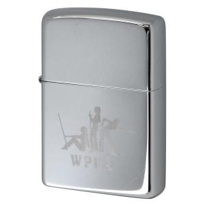 絶版/ヴィンテージ Zippo ジッポー 中古 2004年製造Womens Professional Billiard Association 女子プロビリヤード協会 [B]使用感ありやや傷汚れあり｜zippo-flamingo