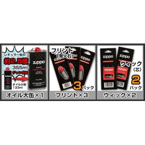Zippo消耗品セット オイル大缶・フリント×...の詳細画像2