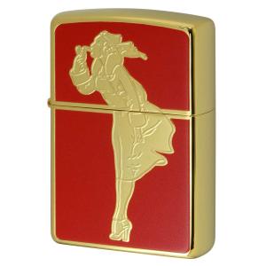 Zippo ジッポライター WINDY G Serise ウィンディー ゴールドシリーズ レッド G-RD｜zippo-flamingo