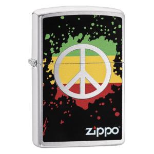 Zippo ジッポライター Peace Splash 29606 メール便可｜zippo-flamingo