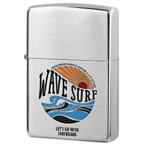 Zippo ジッポライター Surfing Sunrise サーフィン サンライズ 80062 メール便可｜zippo-flamingo