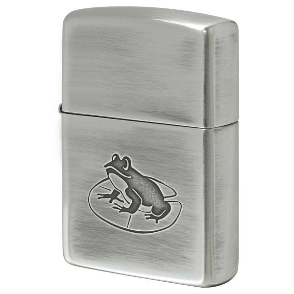 Zippo ジッポライター いきものモチーフ カエル メール便可