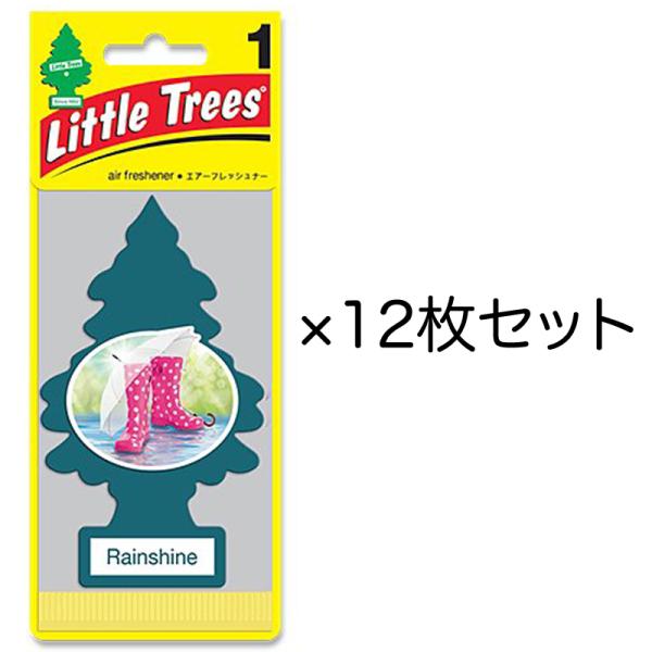 12枚セット Little Trees リトルツリー レインシャイン 1枚入り×12枚セット 車用芳...