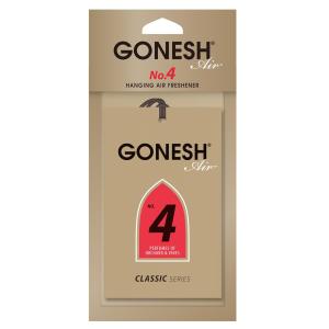 GONESH ハンギング エア フレッシュナー No.4 ガーネッシュ 1257-24 ペーパーフレッシュナー
