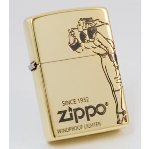 ZIPPO WINDY(ウィンディー) オールドデザイン ウィンディー 真鍮メッキいぶし仕上げ 2BI-WINDY ジッポーライター