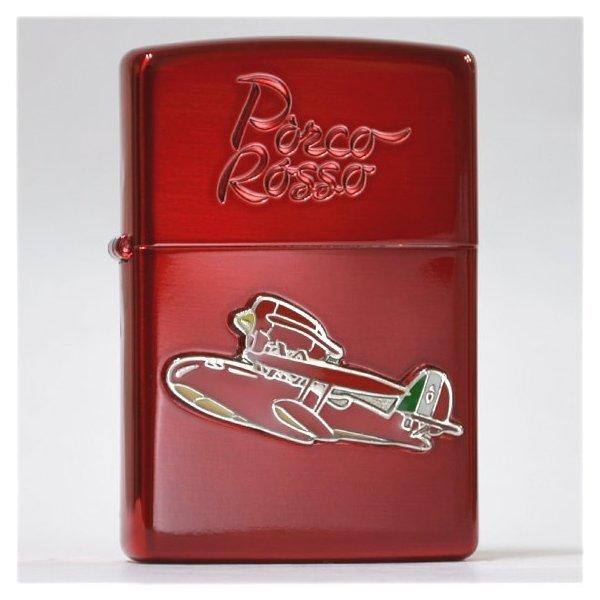 ZIPPO ジッポーライター スタジオジブリ 紅の豚 ポルコ赤 2 NZ-24
