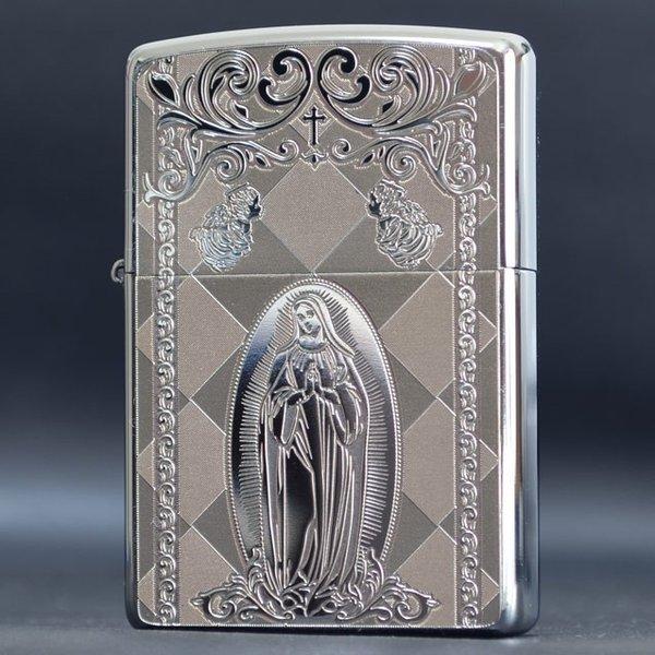 ZIPPO ジッポーライター ジッポライター MetalPlate メタルプレート 2MP-マリア