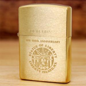 ZIPPO ジッポーライター ジッポライター #204 ブラスサテン 自由の女神