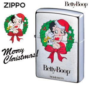 ZIPPO ジッポーライター ジッポライター BettyBoop ベティ・ブープ 【クリスマス】#70675｜zipponakamura