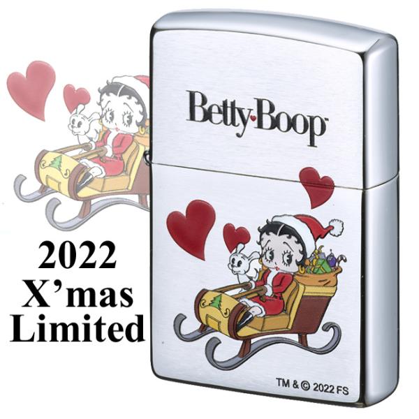 ZIPPO BettyBoop ベティ・ブープ 【サンタ】#70690 2022年クリスマスVer....