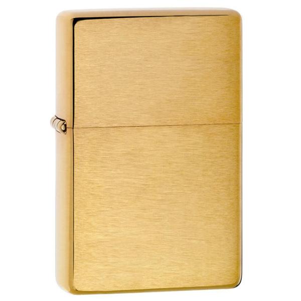 ZIPPO ジッポーライター #240CC 1937レプリカ ブラッシュドブラスヴィンテージ コーナ...