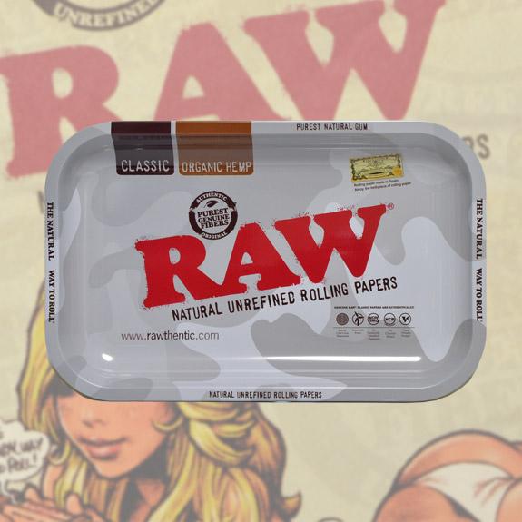 RAW メタルトレー カモ スモール