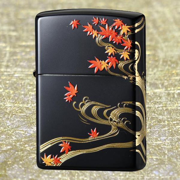 ZIPPO ジッポーライター JapaneseDesign  和柄 【楓】