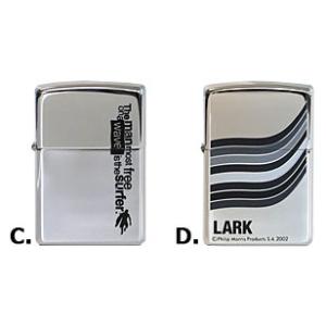 ジッポー ZIPPOライター ジッポライター| 「LARK」ラーク・ジッポー C.フリーダムWAVE柄2005年製サラ品スレあり｜zippoworld