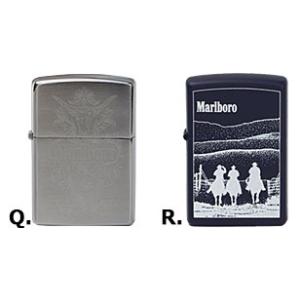 ジッポー ZIPPOライター ジッポライター| Marlboroジッポー R.ブルー塗装カウボーイ2...