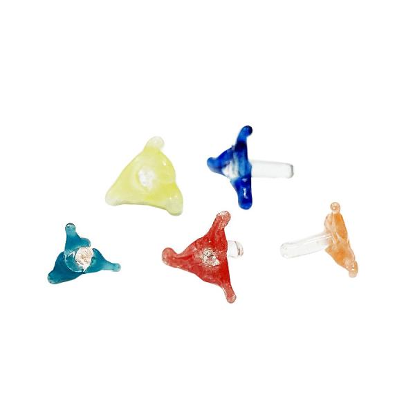 【メール便対応】 ガラススクリーン トライアングル 5個入り