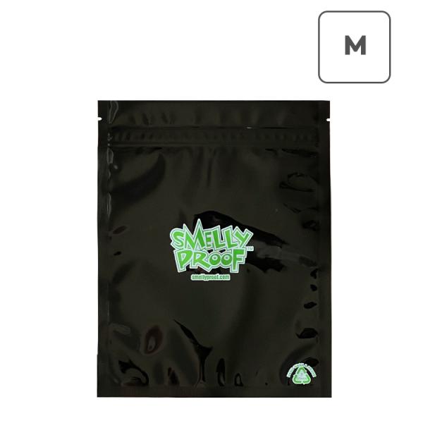【メール便対応】 防臭ジップバッグ Smelly Proof Mサイズ ブラック