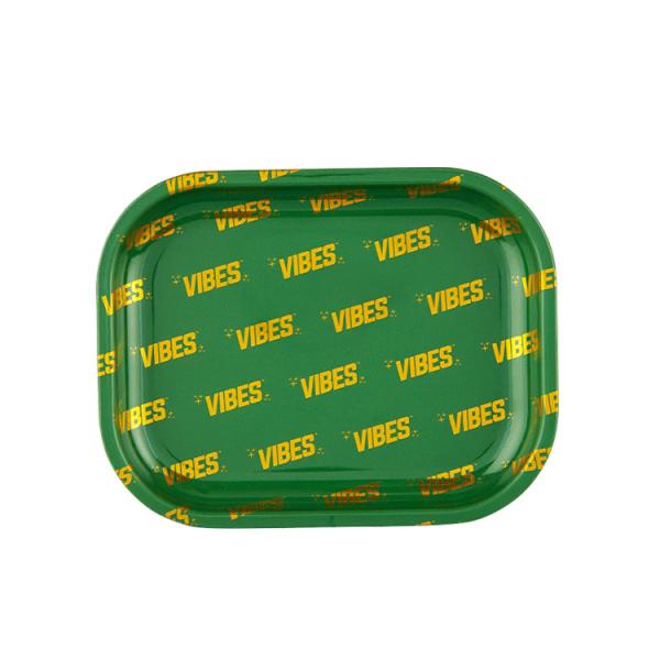 【メール便対応】 VIBES メタルローリングトレイ SIGNATURE グリーン スモール