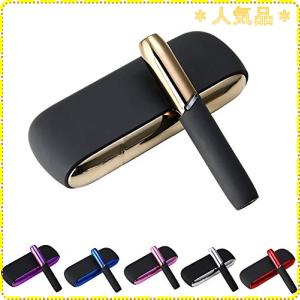 Sonile IQOS3&3 duo 対応メッキ キャップ & メッキ ドアカバー セット互 アイコス3用カバー