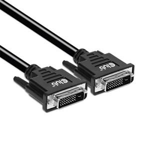 Club3D DVI-D Dual Link (24+1) Cable ケーブル Male（オス）/ Male（オス） 3m 28AWG (CAC-1