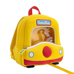 BabyBus ベビーバス窓付きリュック子ども用バッグ 子供 ハーネス 保育園 リュック お でかけ リュック 軽量 迷子防止リュック ネ