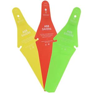 OVTSPO 自転車 泥除け Ass Saver 後 ショートスタイル クロスバイク フェンダー マウンテンロード デッドフライ （マルチカラー*3p