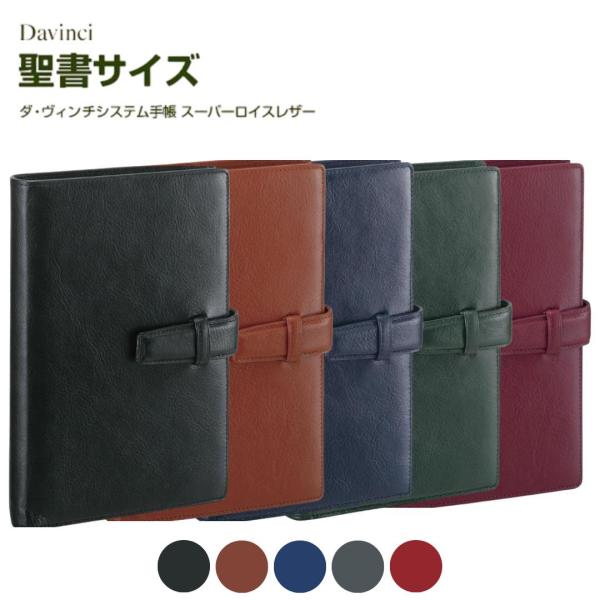 レイメイ藤井 ダヴィンチ システム手帳 スタンダード (聖書サイズ) 15mm ブラック DB300...