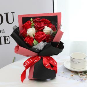 ソープフラワー 花束 ギフト ブーケ ボックス...の詳細画像5