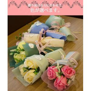 ソープフラワー 母の日 花束 ギフト ブーケ ...の詳細画像4