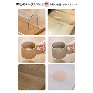 テーブルクロス テーブルマット 透明 オーダー...の詳細画像4