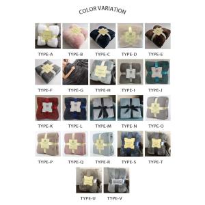 ブランケット 毛布 シーツ ひざ掛け マルチカ...の詳細画像5