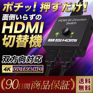 HDMI 切替器 分配器 セレクター 4K スプリッター 2入力1出力
