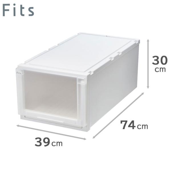 天馬 Fits フィッツケース アドバンス 74-39L （フィッツユニットL3930） WC（ホワ...