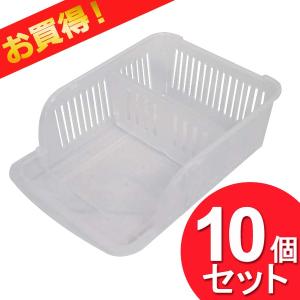 エコー金属 10個セット 半透明ペン立て（筒状）（まとめ買い_日用品_