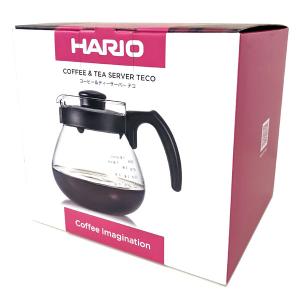 ハリオ HARIO コーヒー＆ティーサーバー テコ ブラック 1000mL TCR-100-B｜zkz