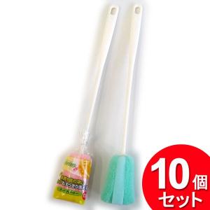 10個セット オカザキ 抗菌ポットクリーナーDX（まとめ買い_キッチン_スポンジ）｜zkz