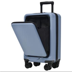 スーツケース USBポート付き フロントオープン 機内持込