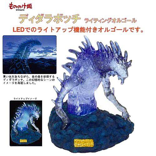 【スタジオ　ジブリグッズ/もののけ姫 グッズ】 オルゴール フィギュア/デイダラボッチ　ライティング...