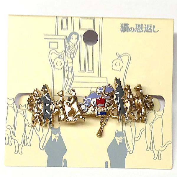 猫の恩返し 猫の行列ブレスレット