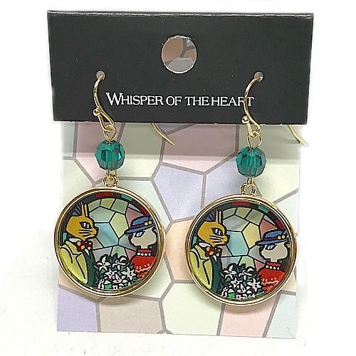 耳をすませば ステンドグラスシリーズ ピアス