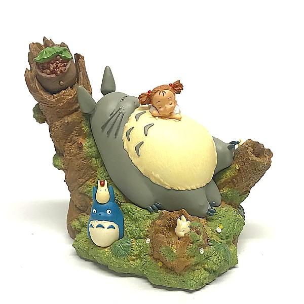 ジブリ グッズ となりのトトロ オルゴールフィギュア  トトロとメイちゃん